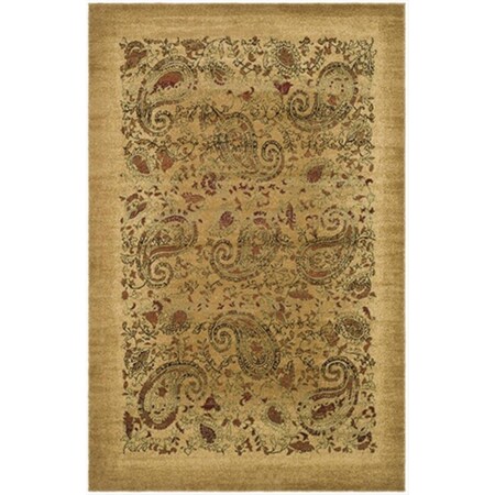 Safavieh 2 ft. 3 in. x 20 ft. Runner Lyndhurst Beige and Multi Color Traditional Rug LNH224A-220